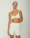 KNITTED VISCOSE SHORTS